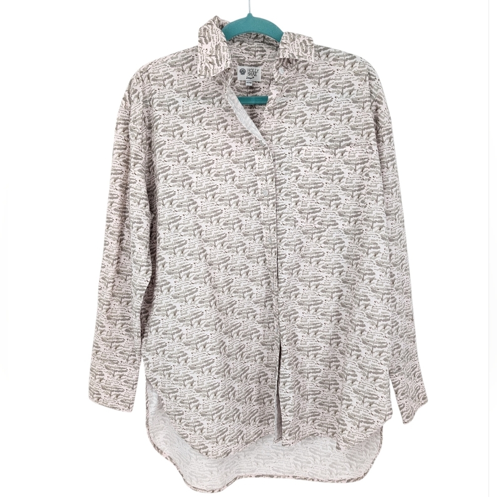 HOLLY SHAE DESIGN Holly Top 100% cotton in feather frolic tan XS/M
